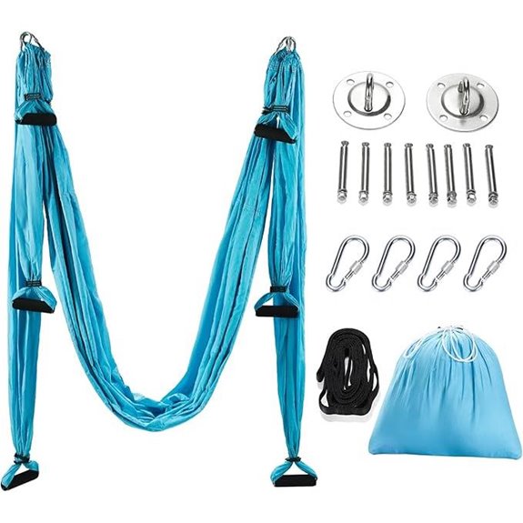 ZELUS Aerial Yoga Swing Kit with Mounting Accessories