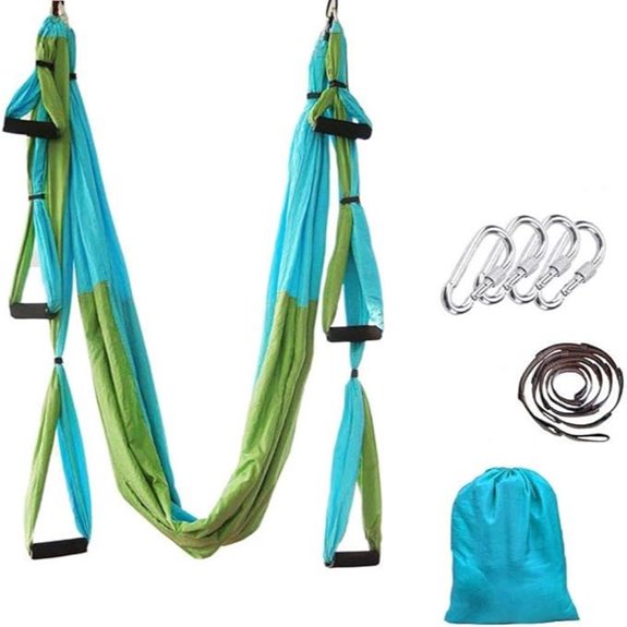 Aerial Yoga Swing Set with Ceiling Mount