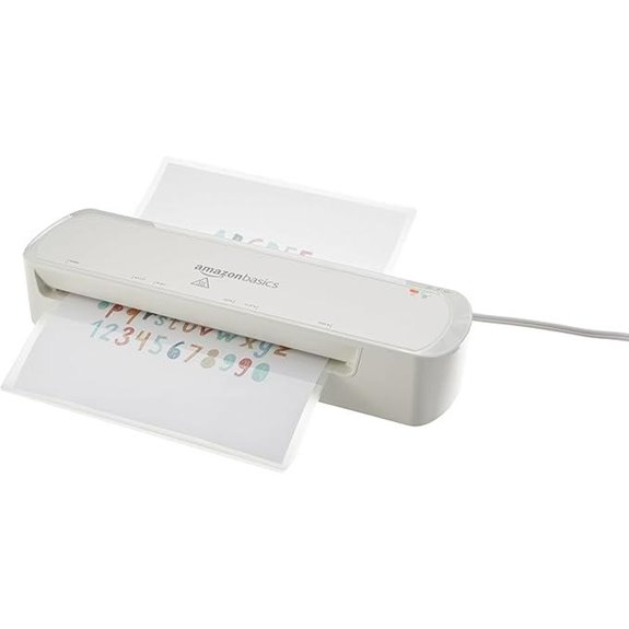 Amazon Basics 9-Inch Thermal Laminator for Documents