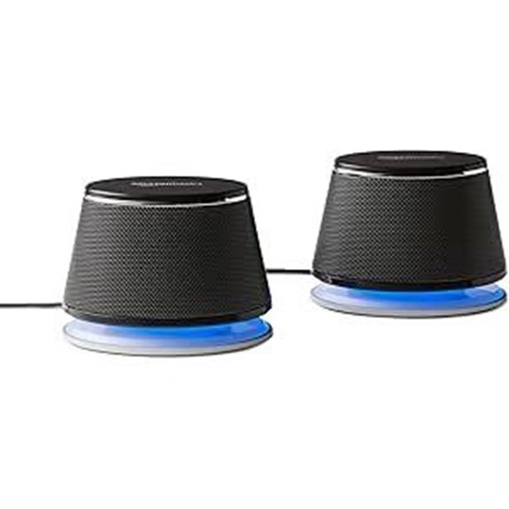 Amazon Basics Stereo 2.0 Speakers for PC/Laptop