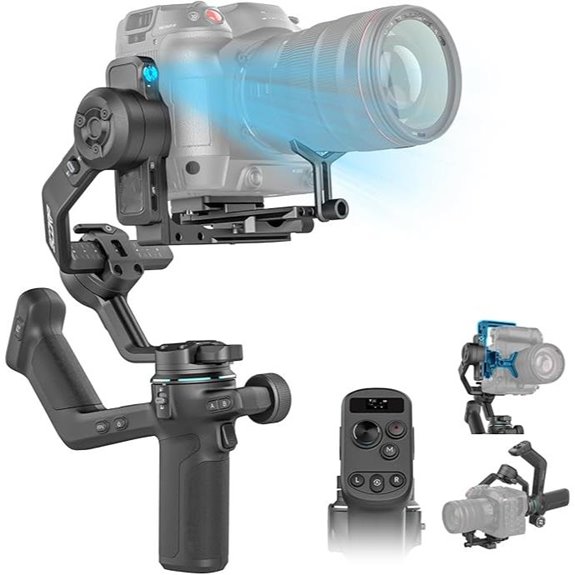 FeiyuTech SCORP-C2 AI Camera Gimbal 3-Axis Stabilizer