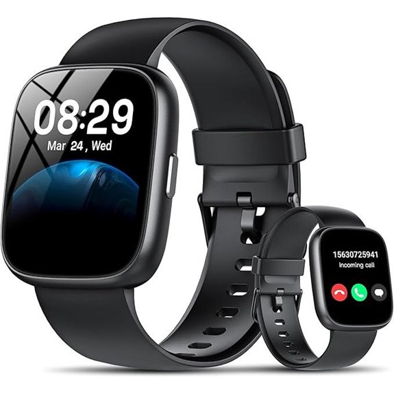 Smartwatch with Alexa Heart Rate & Sleep Monitor