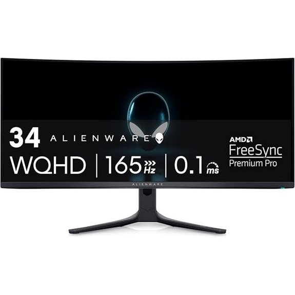 Alienware 34-inch Curved QD-OLED Gaming Monitor