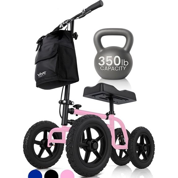 Vive Mobility All Terrain Knee Scooter Walker