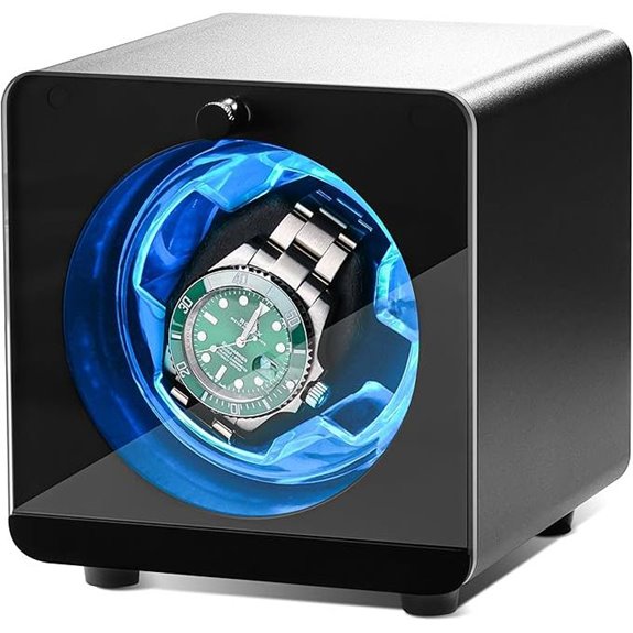Aluminum Automatic Watch Winder with Quiet Motor