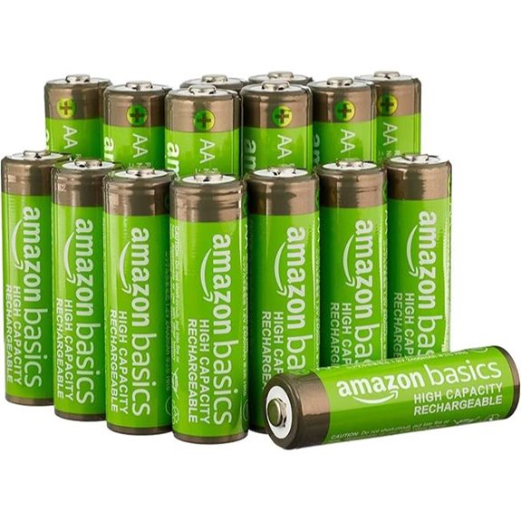 Amazon Basics Rechargeable AA Batteries 16-Pack