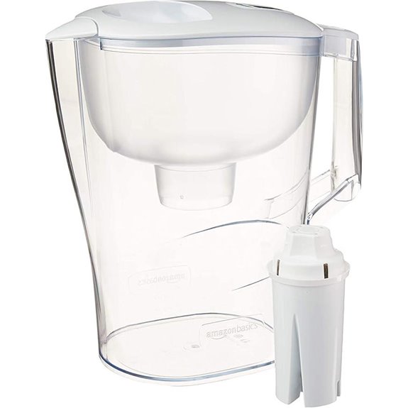 Amazon Basics 10-Cup Filter Water Pitcher
