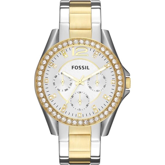 Fossil Women's Riley Stainless Steel Multifunction Watch