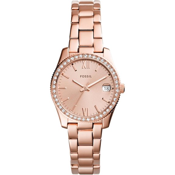 Fossil Women's Scarlette Mini Quartz Stainless Steel Three-Hand Watch
