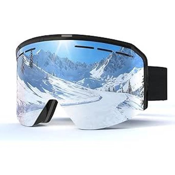 Snowboard Ski Goggles for Men Women Anti-Fog OTG