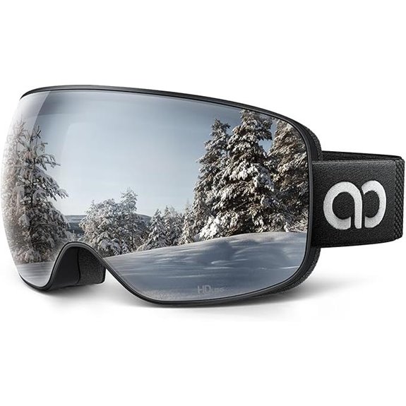 Lamicall Ski Goggles with Anti-Fog & UV Protection