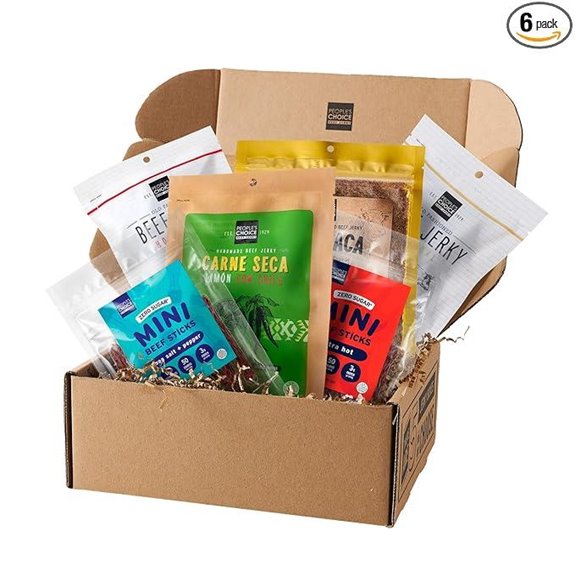 People’s Choice Beef Jerky Sampler (6 Items)