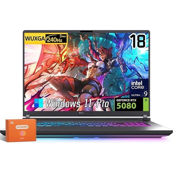 ASUS ROG G18 Gaming Laptop with RTX 5080