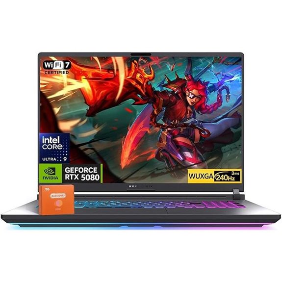 ASUS ROG G18 Gaming Laptop with RTX 5080