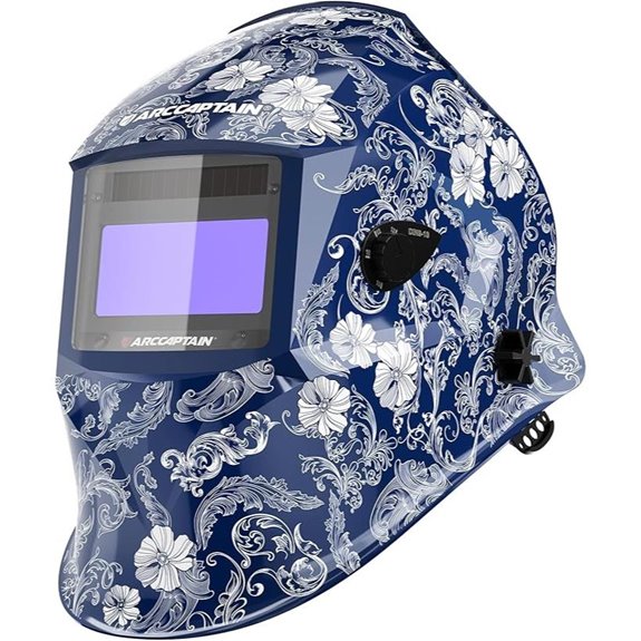 ARCCAPTAIN Auto Darkening Welding Helmet with True Color