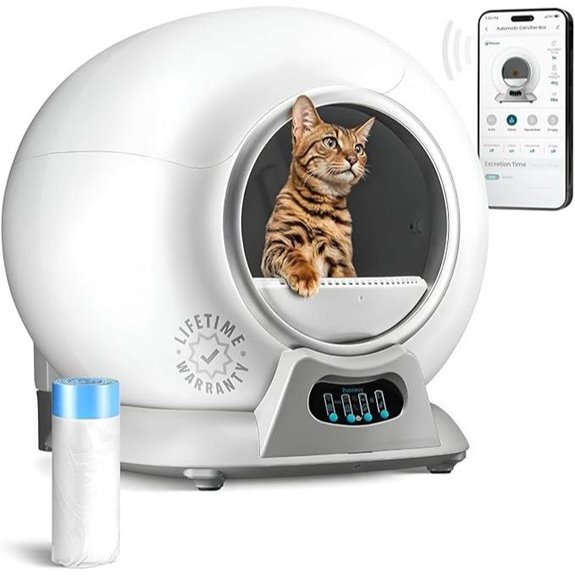 PetCove Self-Cleaning Automatic Litter Box for Cats