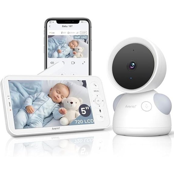 baby monitor with 2k camera