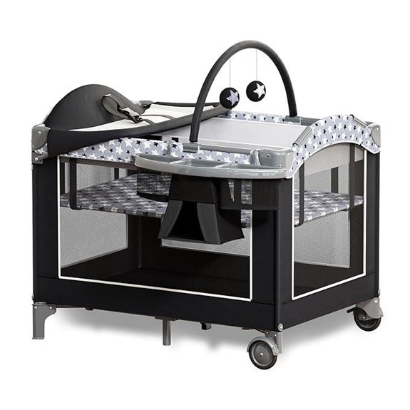 3-in-1 Baby Playard with Bassinet and Changing Station