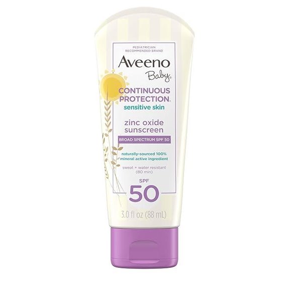 Aveeno Baby SPF 50 Mineral Sunscreen Lotion 3 oz