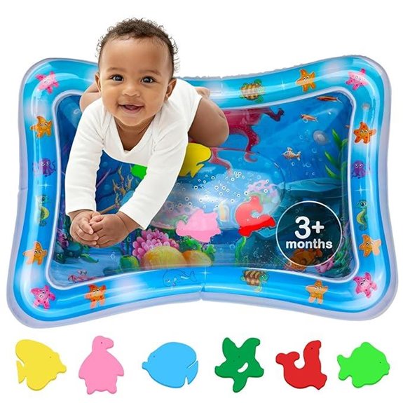 Inflatable Water Play Mat for Babies (Tummy Time)