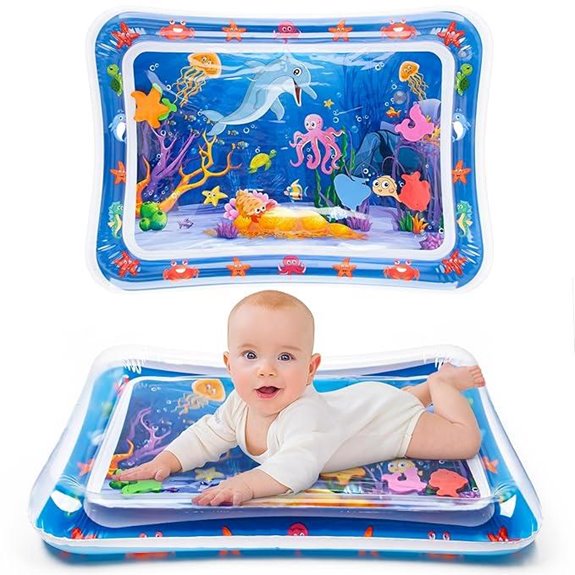 Tummy Time Water Mat for Babies and Toddlers