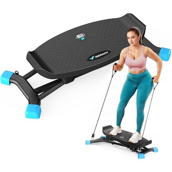 MERACH Balance Board with Resistance Bands