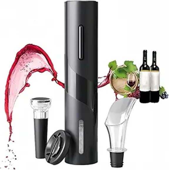 PEIPU Electric Wine Opener 4-Pack Battery Operated