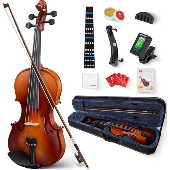 Vangoa 1/4 Size Violin Set for Beginners