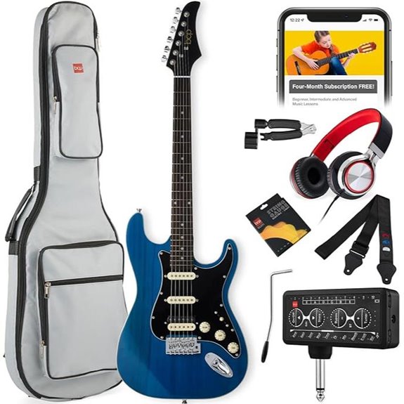 Best Choice Beginner Electric Guitar Kit with Accessories