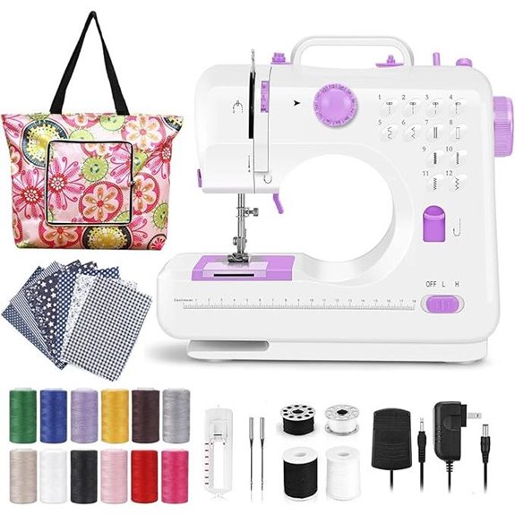 Portable Sewing Machine for Beginners with Accessories