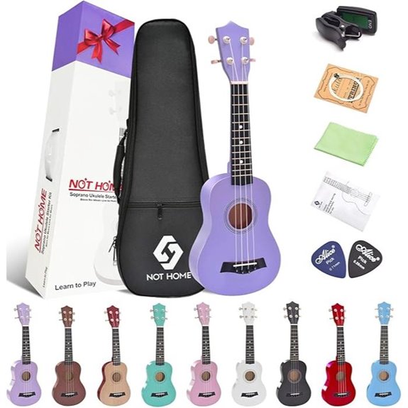 Soprano Ukulele Beginner Pack with Accessories