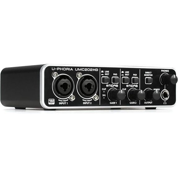 Behringer UMC202HD 2x2 USB Audio Interface