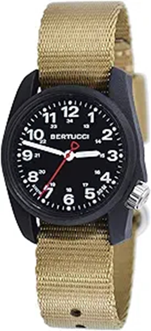 BERTUCCI A-1R Field Watch with Khaki Band