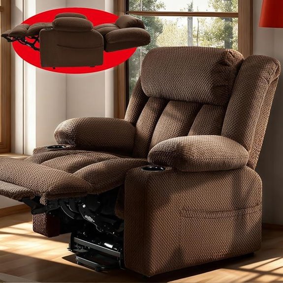 Large-Wide Power Lift Recliner for Big & Tall Elderly