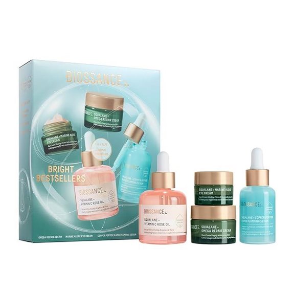 Biossance Bright Bestsellers Holiday Gift Set