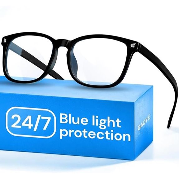 Gaoye Black Blue Light Glasses for Computer & Gaming