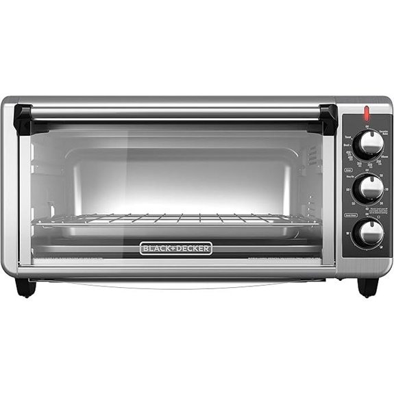 BLACK+DECKER 8-Slice Convection Toaster Oven