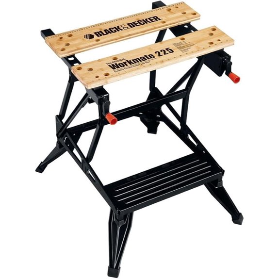 BLACK+DECKER Portable Work Bench and Vise (WM225-A)