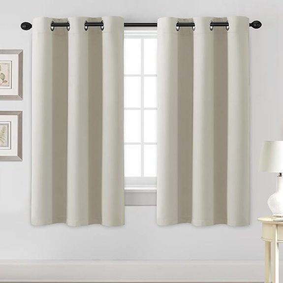 H.VERSAILTEX Blackout Curtains for Bedroom 2 Panels