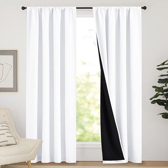 NICETOWN Blackout Curtain Panels 2 Pieces