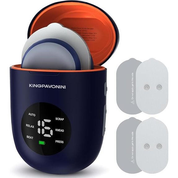 KingPavonini Wireless TENS Muscle Stimulator (Blue)