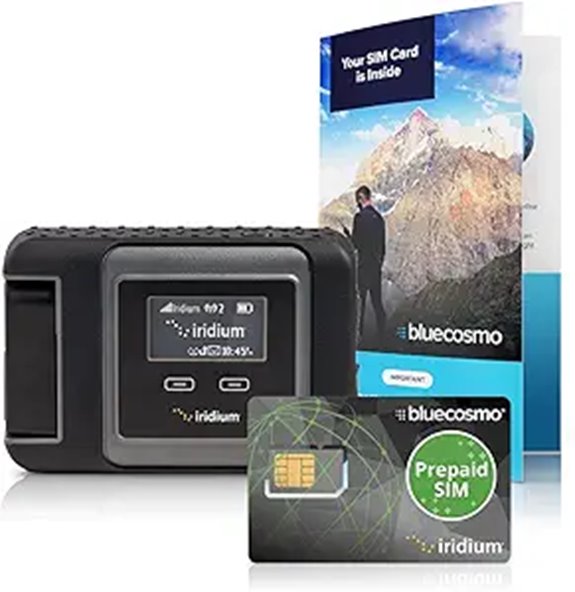 BlueCosmo Iridium GO! Satellite Wi-Fi Hotspot