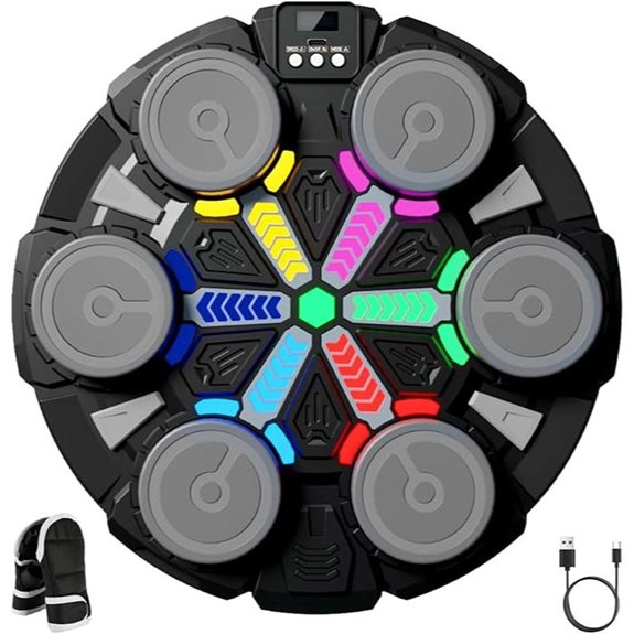 bluetooth boxing gloves set