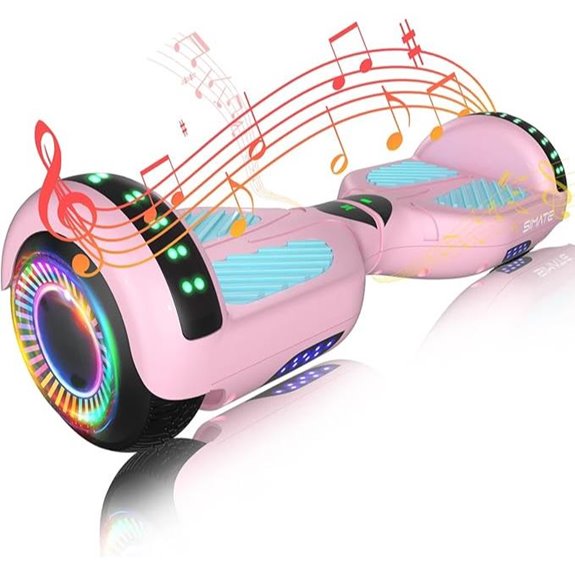 bluetooth hoverboard with lights