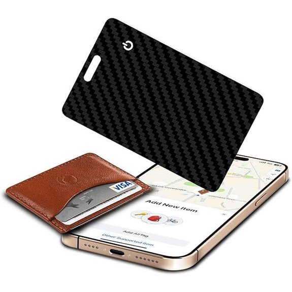 Wallet Tracker Card with Bluetooth and Waterproofing