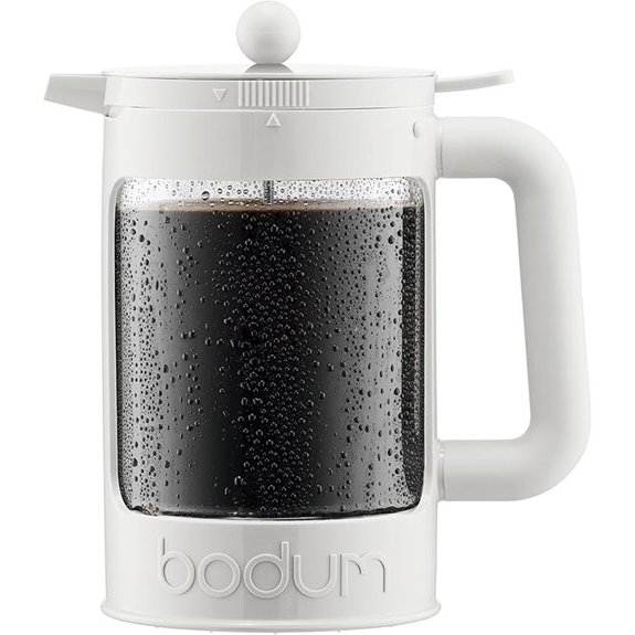 Bodum 51oz Cold Brew Coffee Maker White - Made in Portugal
