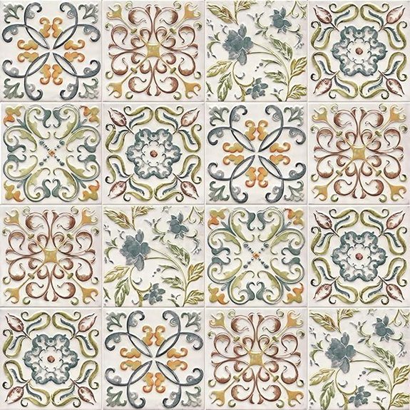 Wudnaye Bohemian Peel and Stick Wallpaper