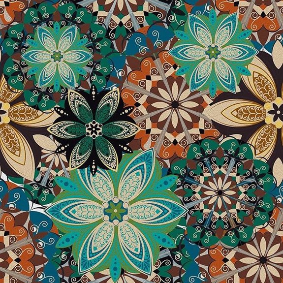 Wallercity Boho Floral Peel & Stick Wallpaper