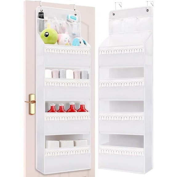Over-the-Door Boho Organizer with Tassels