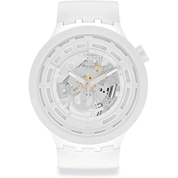 Swatch Big Bold Quartz Casual Watch with Bio Strap